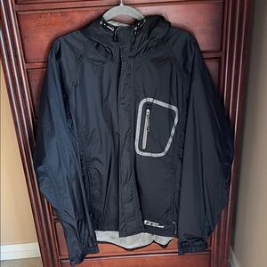 Red Ledge Men's Black Raincoat Small